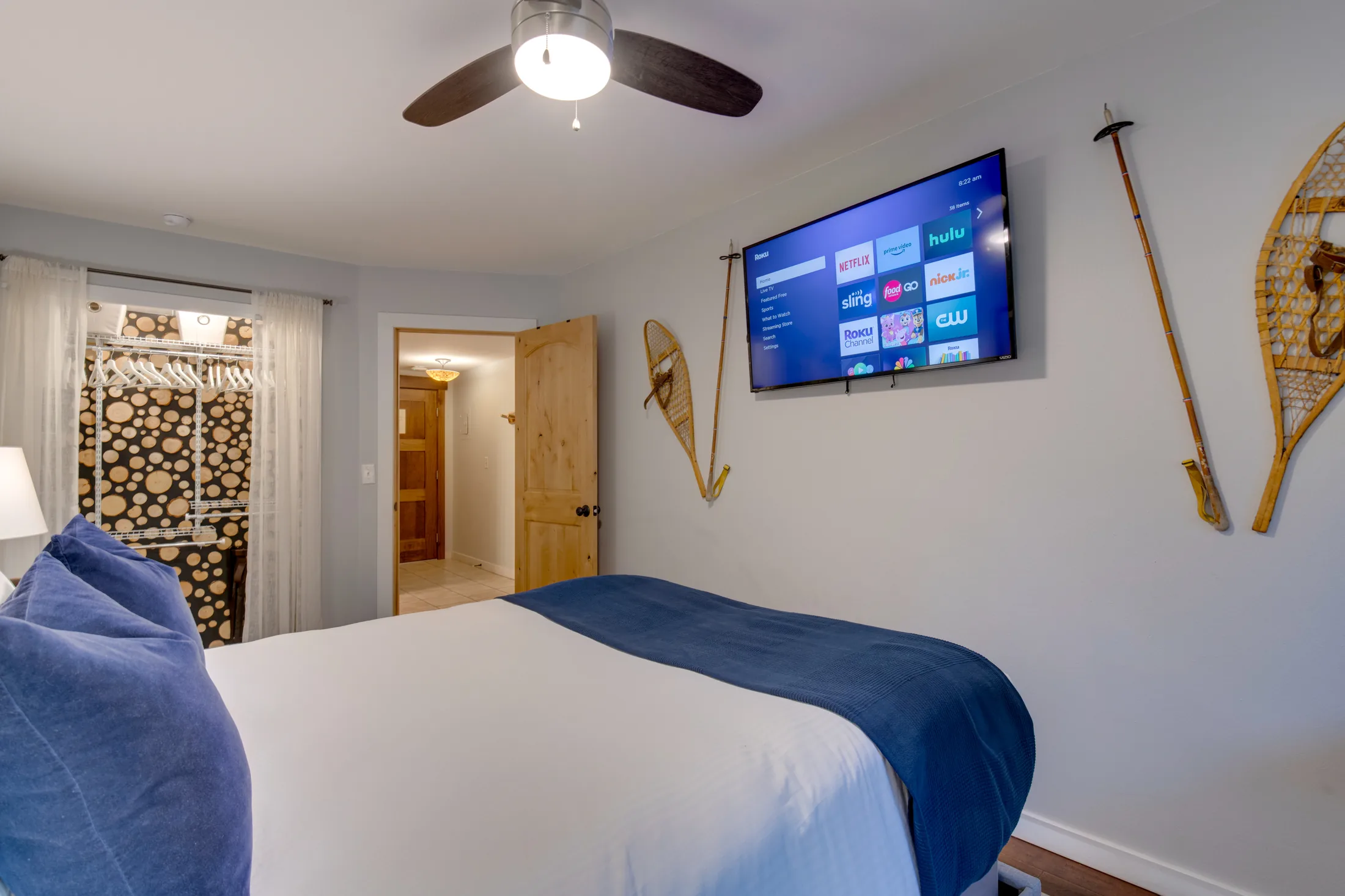 Bedroom at The Ski Grotto
